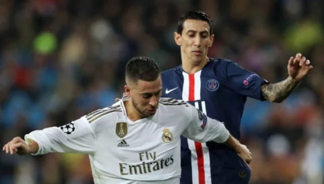 هاتريك هازارد يرفع طموح ريال مدريد
