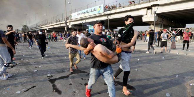 نحو مئة قتيل وأربعة آلاف جريح.. حصيلة جديدة لضحايا احتجاجات العراق