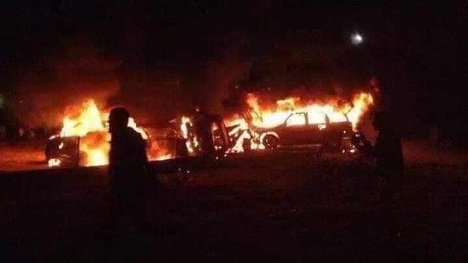 مقتل 6 في ضربات جوية استهدفت قافلة فصيل عراقي
