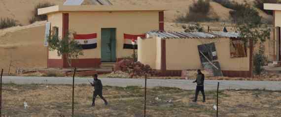 استهداف مطار العريش المصري اثناء تواجد وزيري الدفاع والداخلية