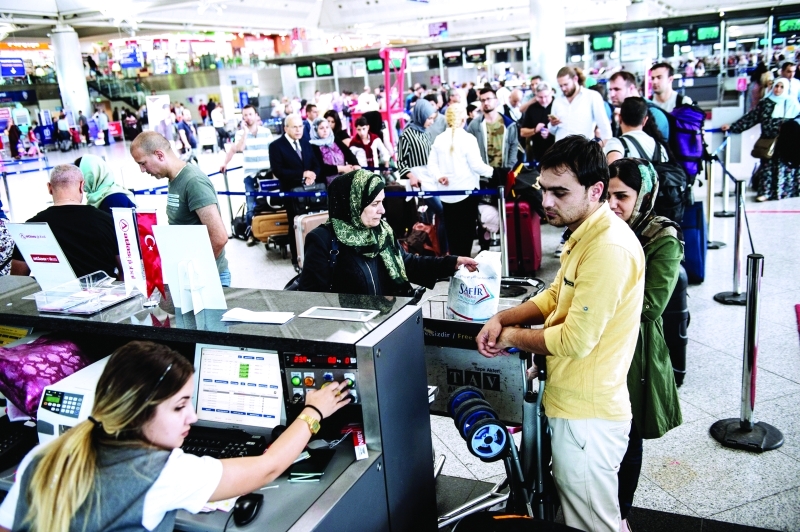 بدء حظر الطيران إلى كردستان اليوم