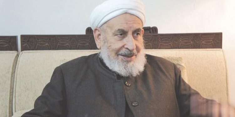 سماحة الشيخ عبد الملك السعدي يدعو ابناء العراق الى رفض اي نزاع عشائري