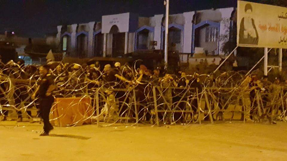 عاجل … يحدث الان في محافظة بابل