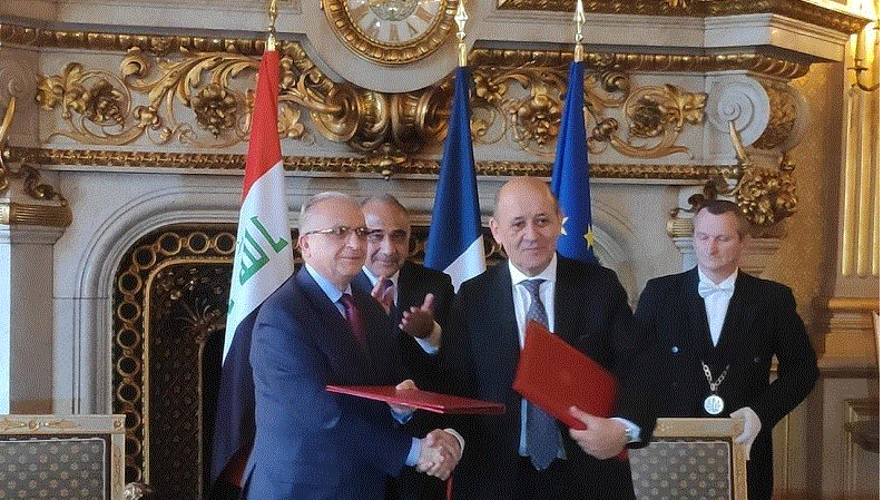 العراق يوقع وثيقة تعاون متعددة المجالات مع فرنسا