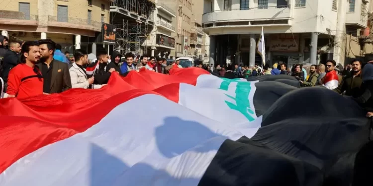 احتجاجات الدولار.. تظاهرات بمحيط البنك المركزي في بغداد