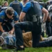 احتجاجات الطلاب بسبب حرب غزة تتّسع في جامعات أميركا.. توقيف 200 شخص