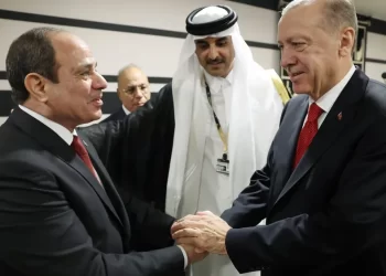 على هامش افتتاح كأس العالم.. السيسي يلتقي أردوغان