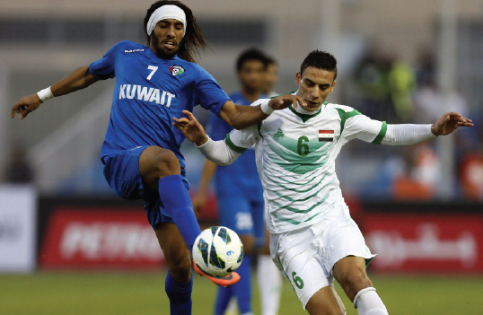 المنتخب العراقي يفوز على نظيره الكويتي 2-1في أول ودية تقام في العراق منذ 30 عاما