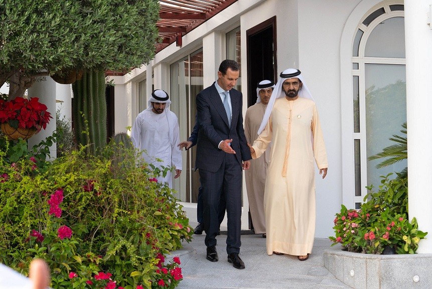 الأسد يزور الإمارات في أول زيارة لبلد عربي منذ نشوب الحرب
