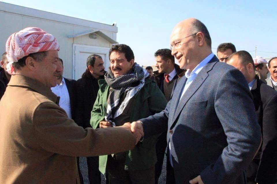 حزب بارزاني يهاجم مستشار صالح.. لولا إيران لكنت أنت ورئيسك في موقع آخر