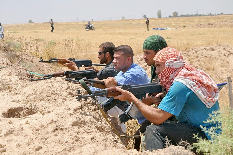 العراق .. مصرع واصابة عناصر في الحشد التركماني بقتال مع داعش
