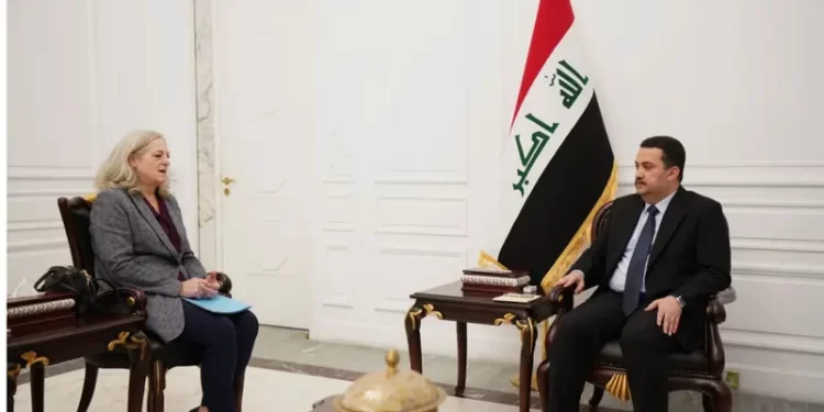 مشاورات بين السوداني والسفيرة ألاميركية حول تدريب القوات العراقية