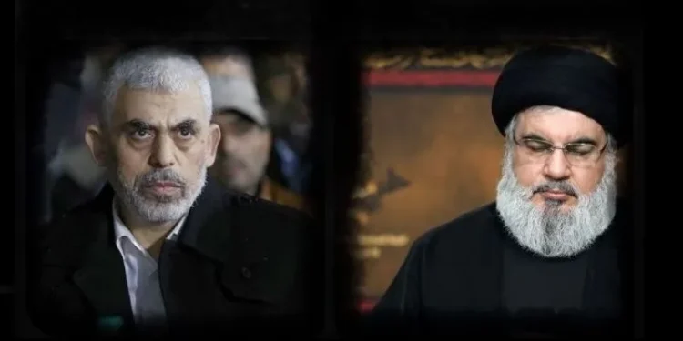 السنوار يوجه رسالة لحسن نصر الله