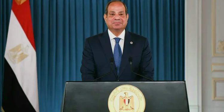 الرئيس المصري: مصر عصية على الارهاب والمؤامرات والفتن