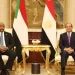 في أول زيارة منذ بدء الحرب.. البرهان يلتقي السيسي في العلمين