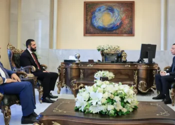 الرئيس الشرع يبحث الوضع الأمني مع رئيس المخابرات العراقي في دمشق