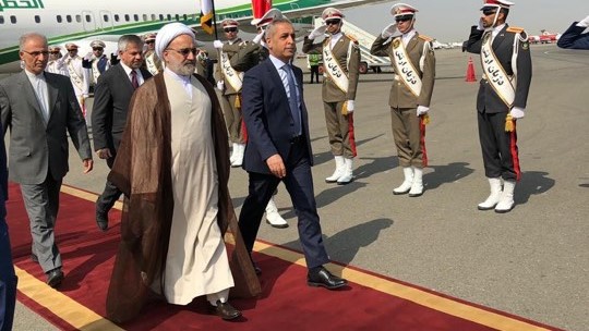 رئيس مجلس القضاء الأعلى فائق زيدان يصل طهران على رأس وفد قضائي رفيع.