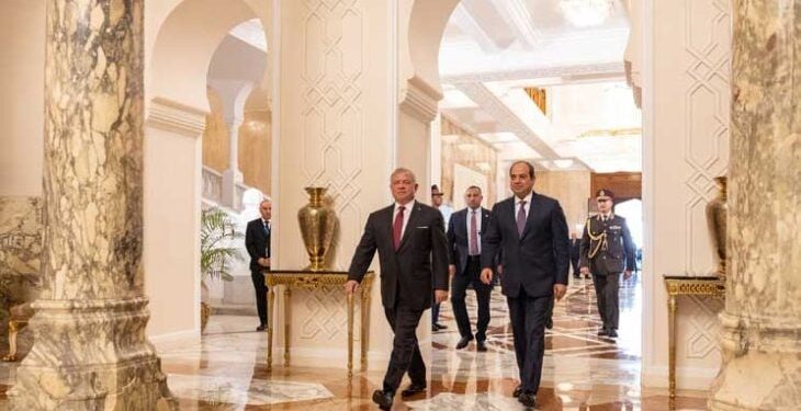 زيارة “ليست عادية”.. 3 “مستجدات” دفعت ملك الأردن للقاء السيسي: “التهجير” عملياتيا “يطل برأسه” مجددا