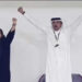 شاهد.. فرحة أمير قطر بتأهل المغرب التاريخي لربع نهائي المونديال