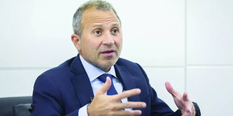 باسيل: وظيفة سلاح «حزب الله» الردعية قد سقطت