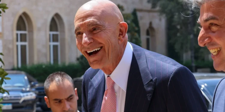 مبعوث ترامب يرفض «حق النقض» الإيراني لمنع تقدم لبنان