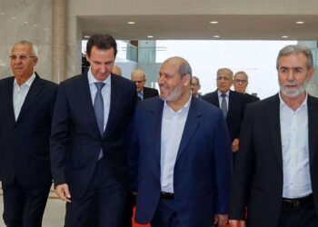 حركة حماس وفصائل فلسطينية تعقد اجتماعا مع بشار الأسد- (صور وفيديو)