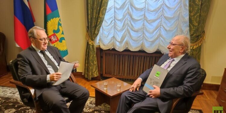 بوغدانوف لـRT: روسيا ساهمت في الحوار بين طهران والرياض ونشجع أنقرة ودمشق على تطبيع علاقاتهما