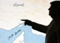 ترامب ينشر صورة لمضيق هرمز باسمه بعد “عرض ايران”
