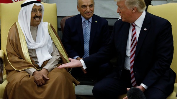 الكشف عن اتفاق ترامب والصباح على انهاء الازمة الخليجية
