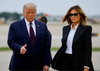 «الليلة السريالية الاولى » لترامب وميلانيا في البيت الأبيض