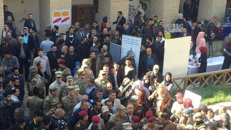 عمليات بغداد ترد.. الجنود الأمريكان كانوا في جولة برفقة صحفية في بغداد وليس لحمايتها