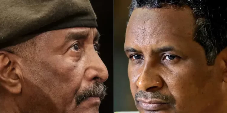 السودان: مرسوم دستوري بإعفاء حميدتي من منصب نائب رئيس مجلس السيادة
