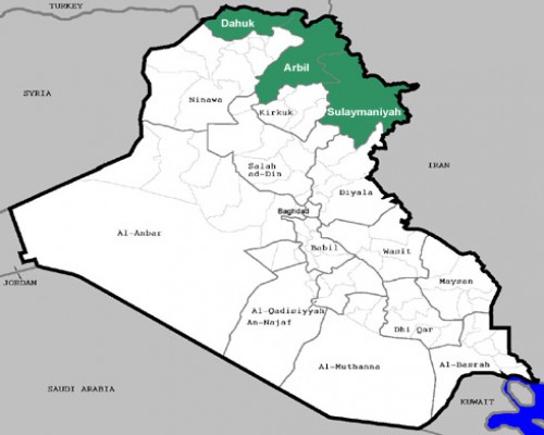 حدود كردستان العراق سجن لدولة المستقبل