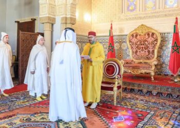 سفير فرنسا يغيب عن مراسيم استقبال ملك المغرب لسفراء أجانب جدد