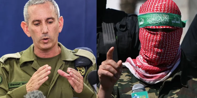الجيش الإسرائيلي يرد ضمنيا على أبو عبيدة بشأن “قصف القوات”