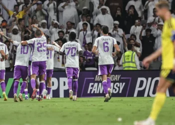 “العين يكتسح النصر برباعية” وسط حضور باهت لرونالدو