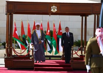 سلطان عُمان في زيارة الى المملكة الاردنية الهاشمية (صور)