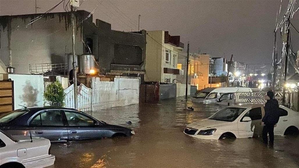 ارتفاع عدد ضحايا فيضانات أربيل.. والسيول تصل إلى كركوك ونينوى