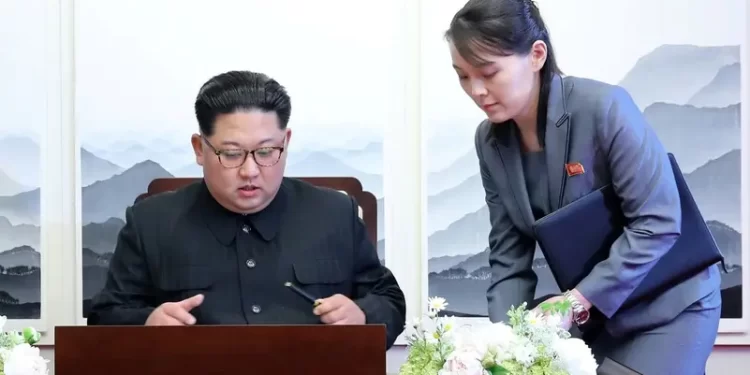 شقيقة كيم لأميركا: إسقاط صواريخنا يعني إعلان الحرب!