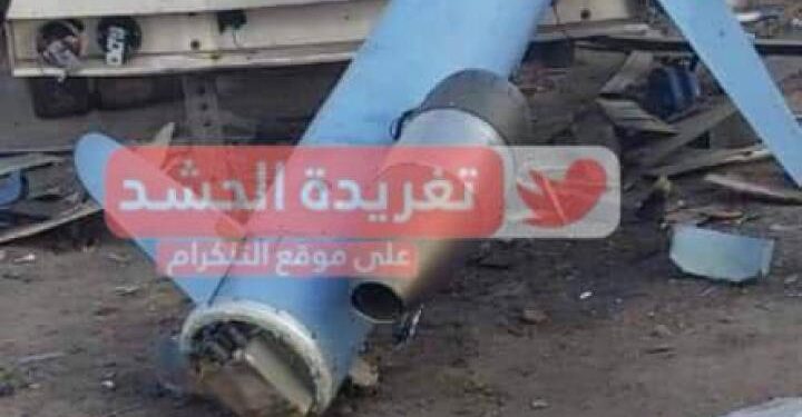 صورة ملتقطة في العراق لصاروخ “كروز” إيراني الصنع من طراز “قدس 2”