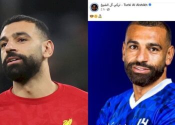 تركي آل الشيخ ينقل محمد صلاح إلى نادي الهلال السعودي