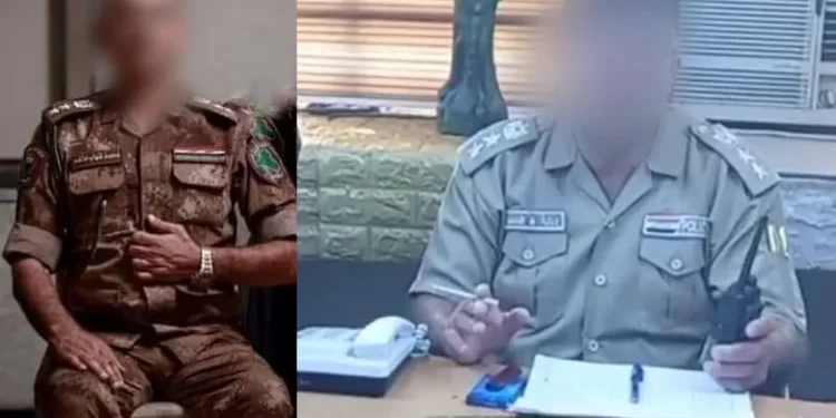 تسريح ضابطين عراقيين لاحتفالهما بالترقية على مواقع التواصل الاجتماعي