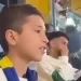 بعدما عانق رونالدو.. الطفل السوري اليتيم في مدرجات النصر
