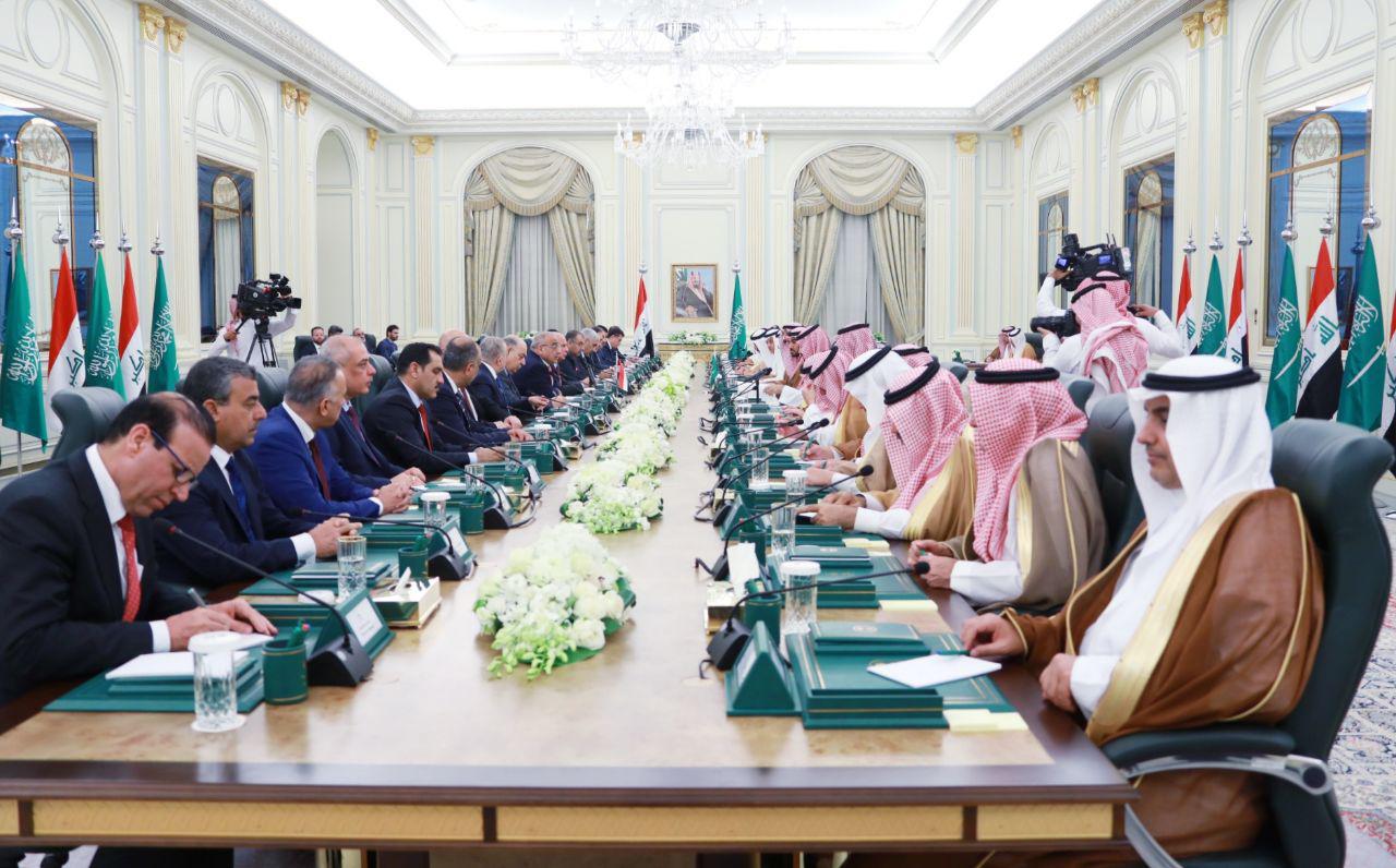بن سلمان لعبد المهدي والوفد المرافق له: نريد عراقا قويا ونضع خدماتنا تحت تصرفه