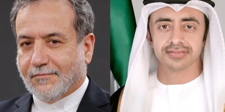 “اتصال هاتفي” عبد الله بن زايد يبحث مع عراقجي تطورات المنطقة المستعرة