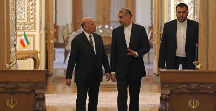 وزير الخارجية العراقي من طهران: نزعنا سلاح معارضي إيران