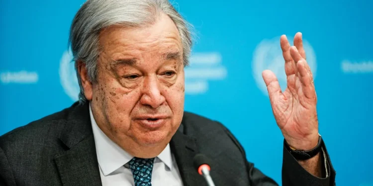 غوتيريس: الحرب في السودان يجب ان تتوقف “فورا”