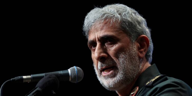 قاآني يطلب من «الإطار التنسيقي» تخفيف انتقاداته للسوداني