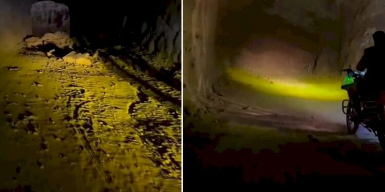 اكتشاف قاعدة إيرانية سرية تحت الأرض بين سوريا والعراق لتهريب الاسلحة والمخدرات