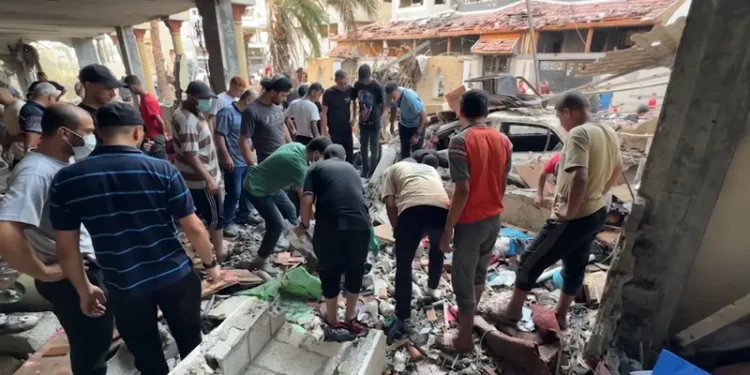 تنديد واستنكار عربي واسلامي تجاه مجزرة “مدرسة التابعين” بغزة التي ارتكبها جيش الاحتلال